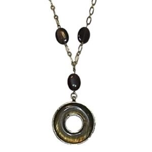 Lariat Style Necklace 24” Gold Tone